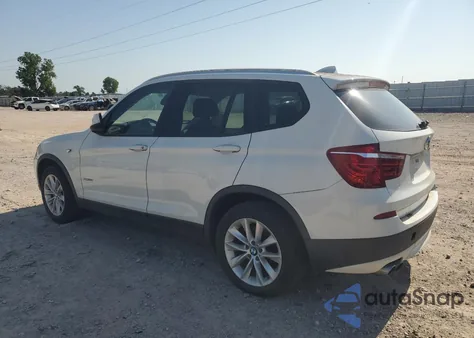 2014 BMW X3 xDrive28I z USA, uszkodzony, nr VIN 5UXWX9C5XE0D15835